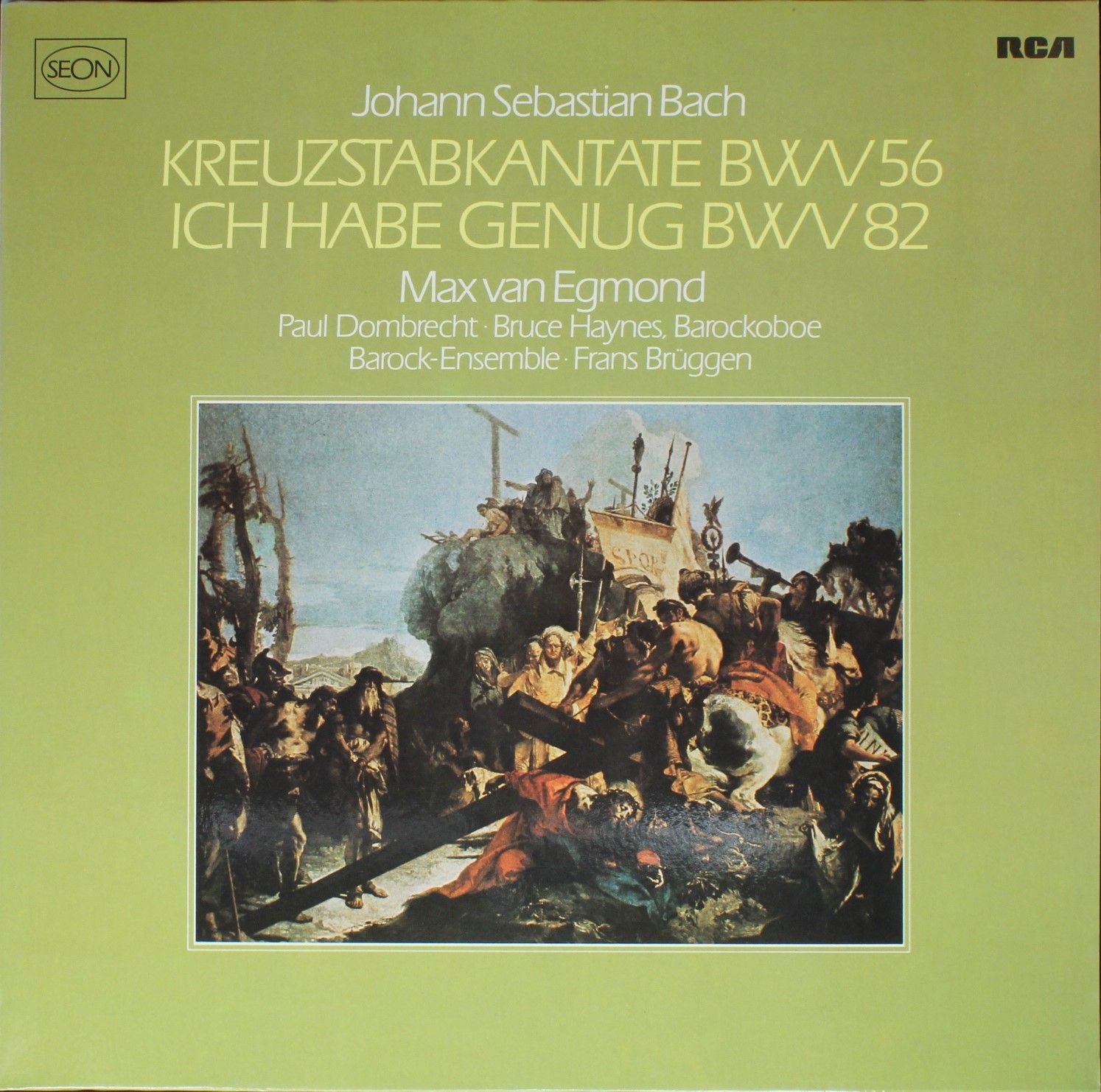 RCA RL 30387 - Johann Sebastian Bach, Max van Egmond, Baroque Or