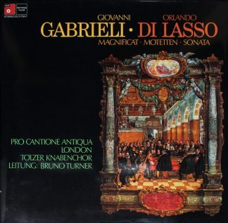 Harmonia Mundi 25 21750-7 - Giovanni Gabrieli, Roland de Lassus,