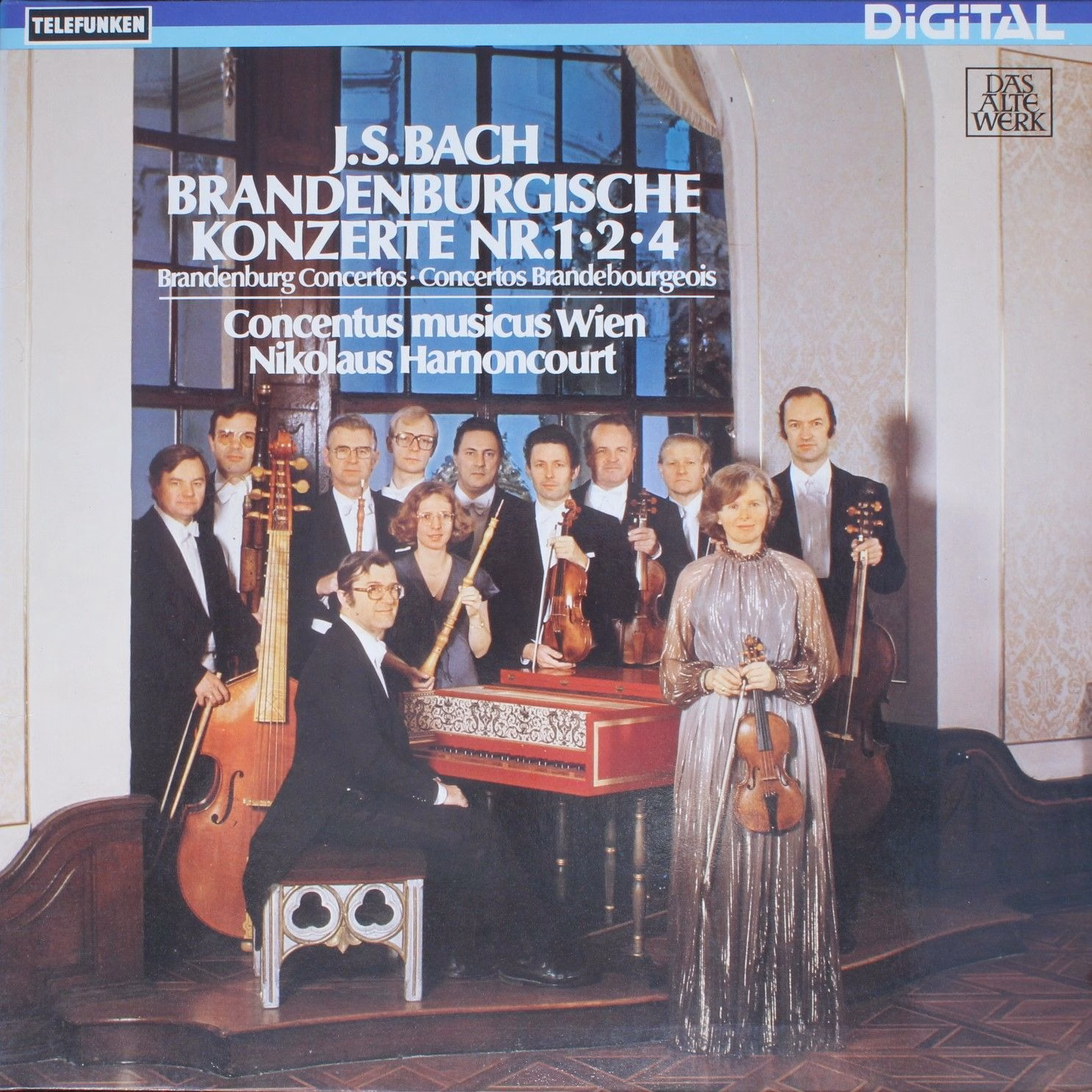Telefunken 6.42823 AZ - Johann Sebastian Bach, Concentus Musicus