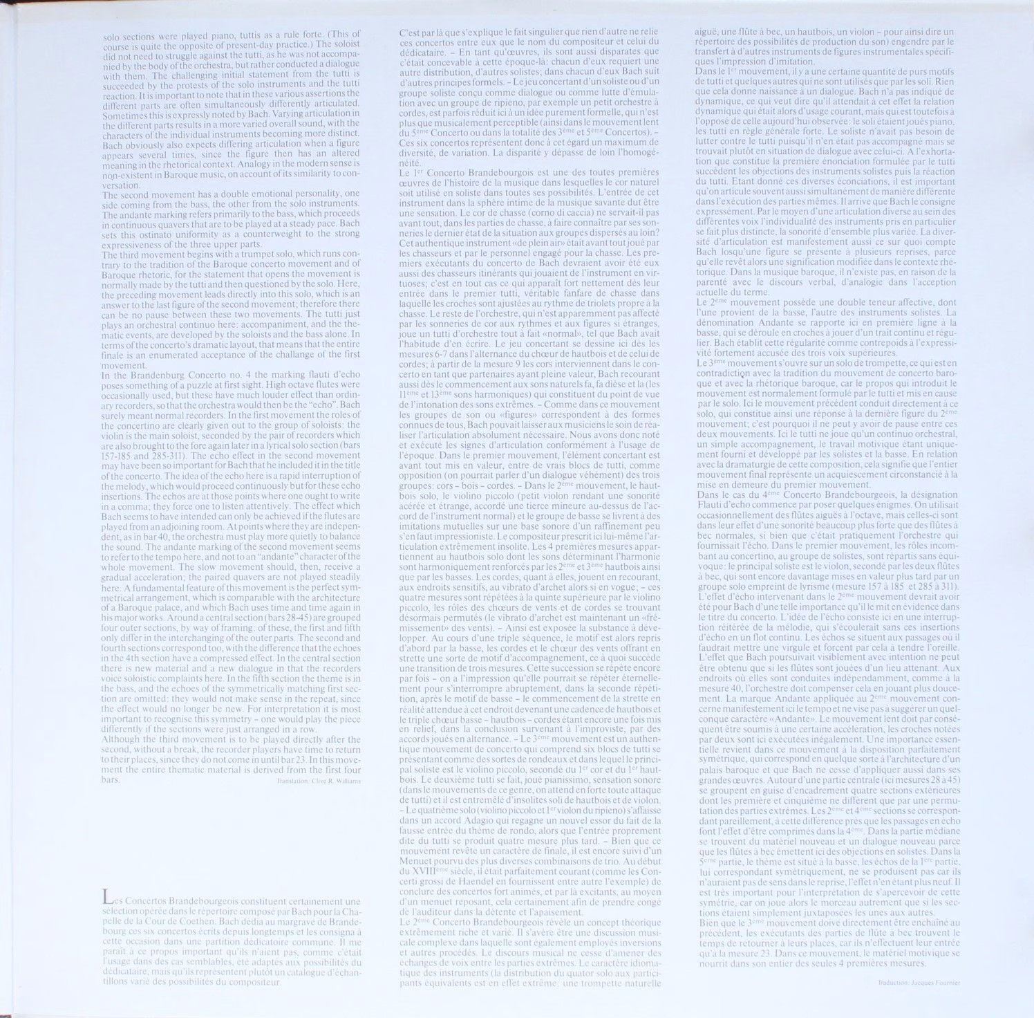 Telefunken 6.42823 AZ - Johann Sebastian Bach, Concentus Musicus - Image 4
