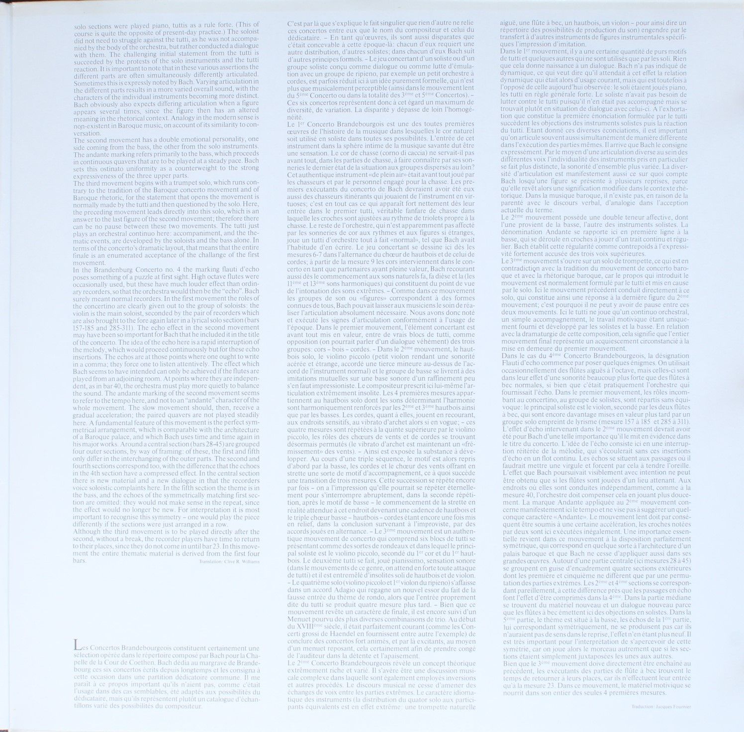 Telefunken 6.42823 AZ - Johann Sebastian Bach, Concentus Musicus - Image 4