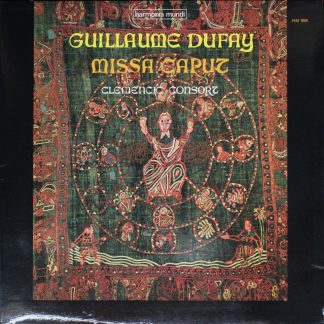Harmonia Mundi HM 996 - Guillaume Dufay, Clemencic Consort - Mis
