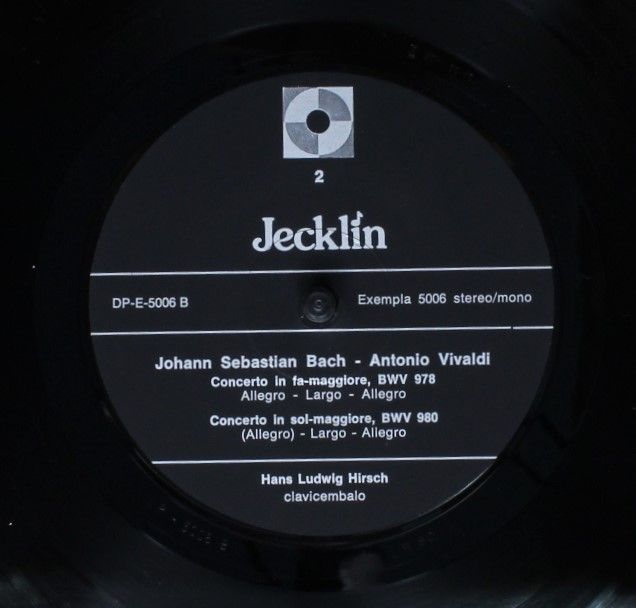 Jecklin Exempla 5006 - Johann Sebastian Bach, Hans Ludwig Hirsch - Image 6