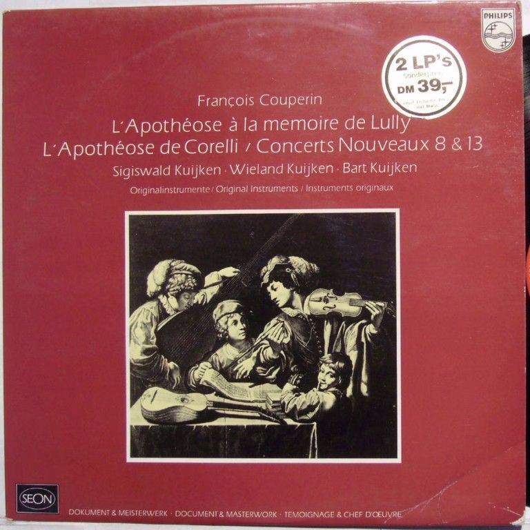 Philips 6775 003 - François Couperin, Sigiswald Kuijken, Wieland