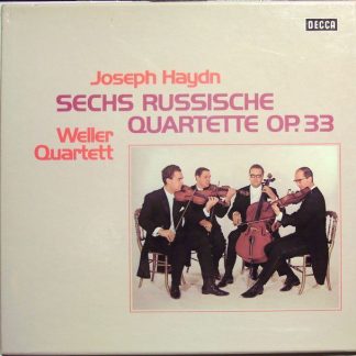 DECCA DK 11 519/1-2 - Joseph Haydn, Weller-Quartett - Sechs Russ