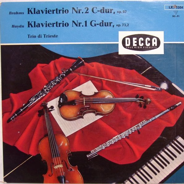 DECCA LXT 5204 - Trio Di Trieste, Johannes Brahms, Joseph Haydn