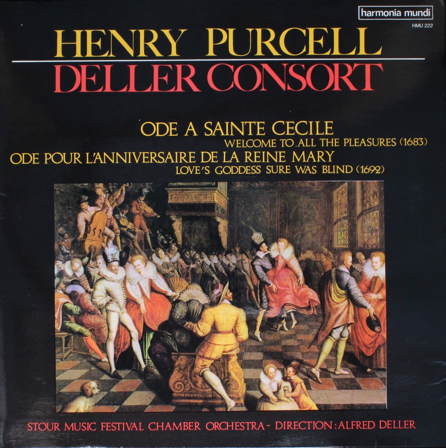 Harmonia Mundi HMU 222 - Henry Purcell, Deller Consort, Stour Mu