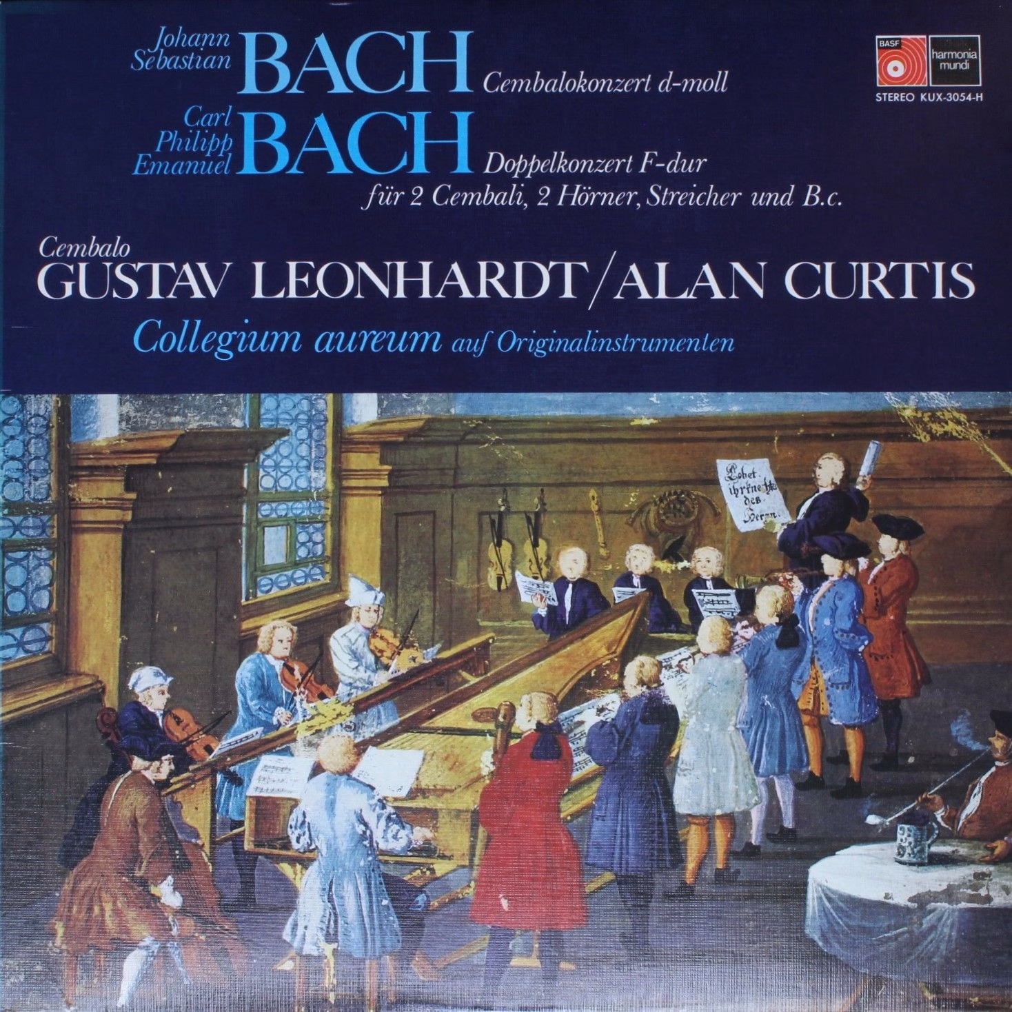 BASF KUX-3054-H - Gustav Leonhardt, Alan Curtis (2) - Johan Seba