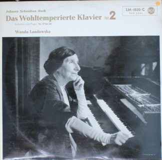 RCA Victor Red Seal LM-1820-C - Johann Sebastian Bach, Wanda Lan