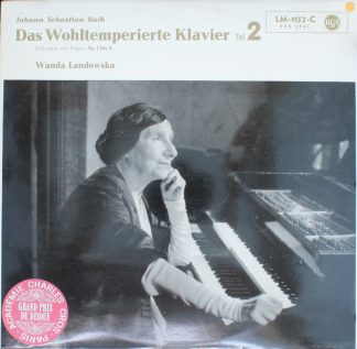 RCA Victor Red Seal LM-1152-C - Johann Sebastian Bach, Wanda Lan