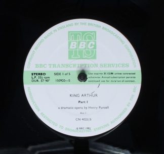 BBC 150920-24 - Henry Purcell - King Arthur