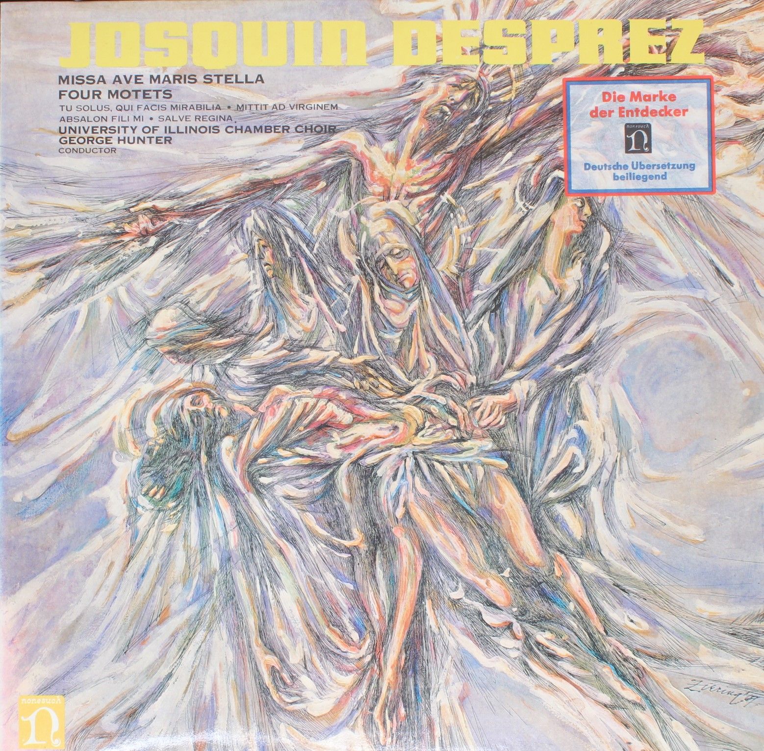 Nonesuch Records NON 32 802 - Josquin Des Prés, University Of Il