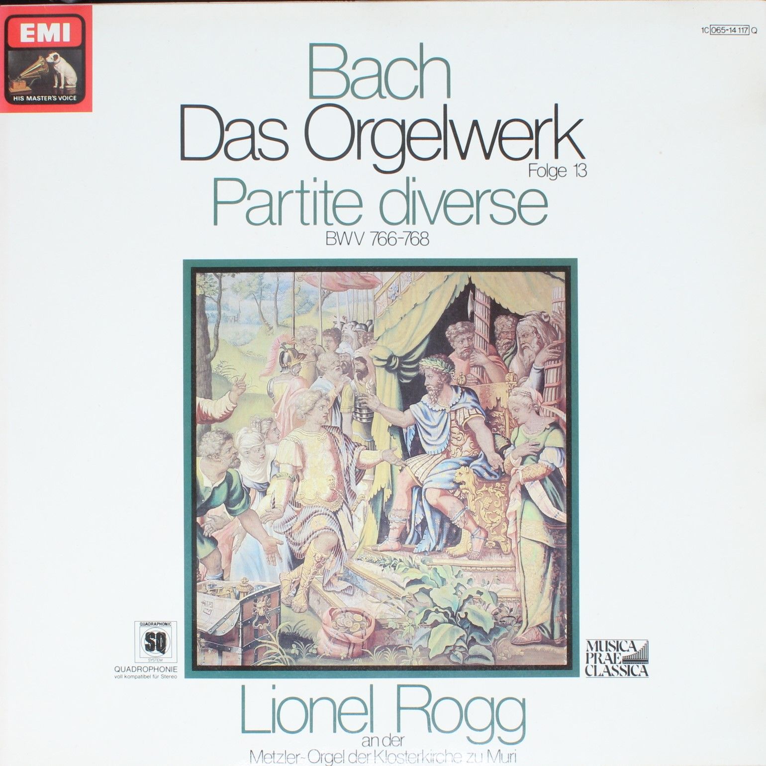 His Master's Voice 1C 065-14 117 Q - Johann Sebastian Bach, Lion