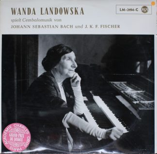 RCA Red Seal LM-2194-C - Wanda Landowska, Johann Sebastian Bach,
