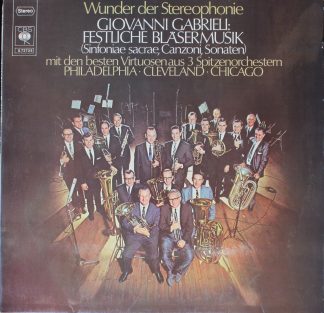 CBS S 72729 - Giovanni Gabrieli, Philadelphia Brass Ensemble, Cl