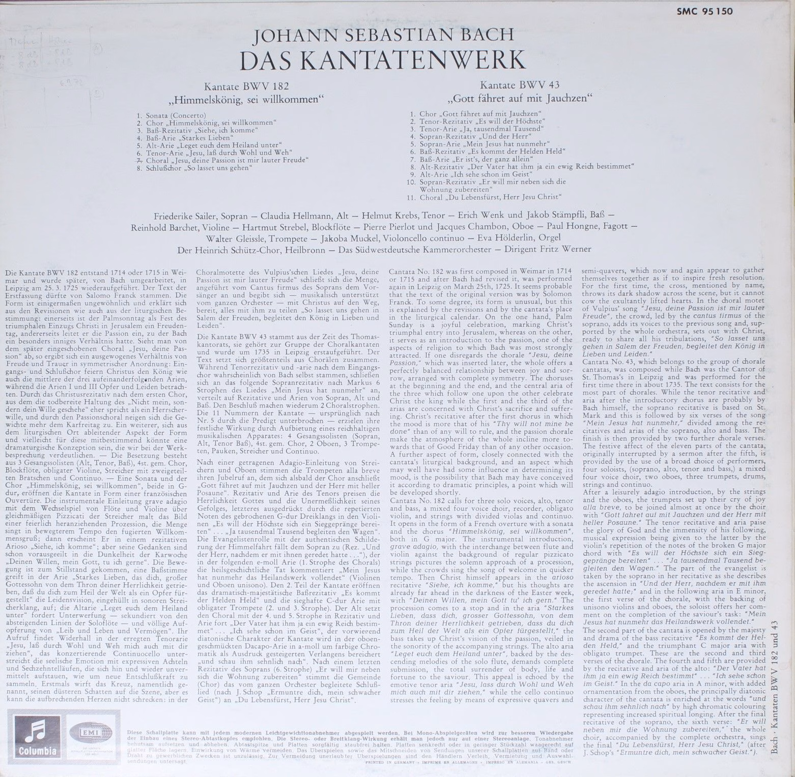 Christophorus CGLP 75765 - Johann Sebastian Bach, Friederike Sai - Image 2