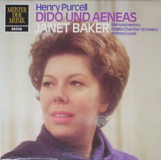 DECCA SMD 1310 - Henry Purcell, Janet Baker, Raimund Herincx, En
