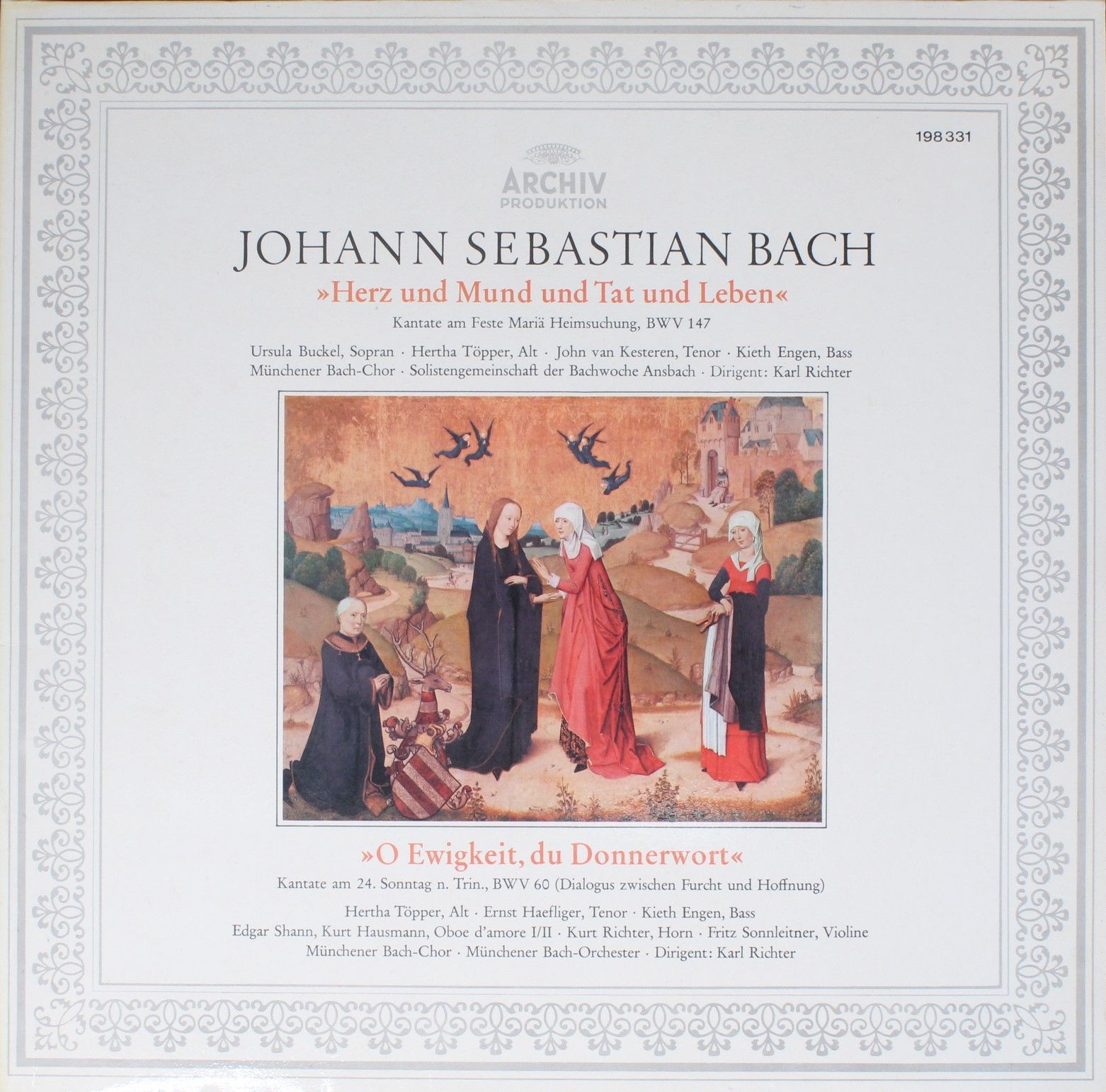 Archiv Produktion 198 331 - Johann Sebastian Bach - Herz Und Mun