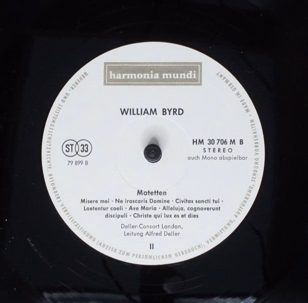 Harmonia Mundi HM 30706 M - William Byrd, Deller Consort - Messe - Image 6