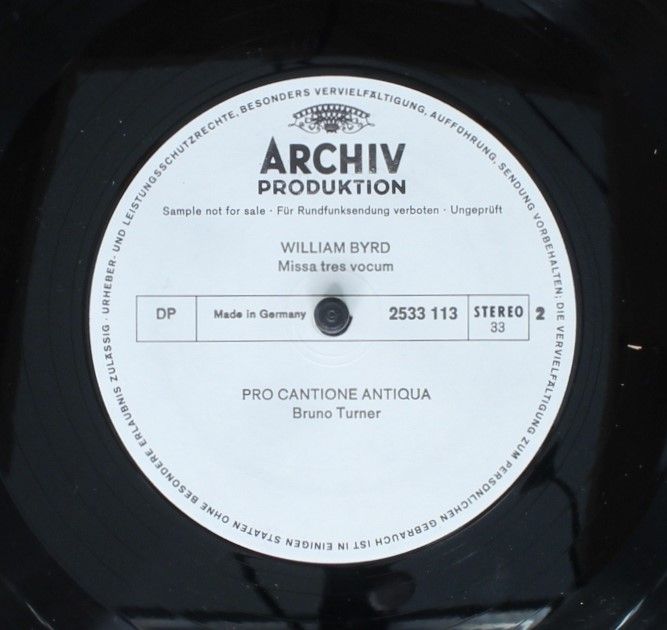 Archiv Produktion 2533 113 - Thomas Tallis, William Byrd, Pro Ca - Image 6