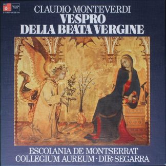 Deutsche Harmonia Mundi JA 228 576 - Claudio Monteverdi - Vespro