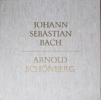 Deutsche Harmonia Mundi HM 803 - Johann Sebastian Bach, Arnold S