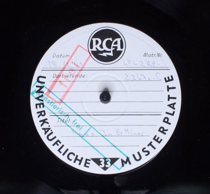 RCA Red Seal LM-6157/ 1-3 - Johann Sebastian Bach - Messe In H=M - Image 4