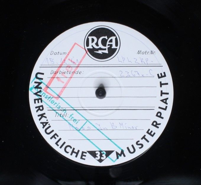 RCA Red Seal LM-6157/ 1-3 - Johann Sebastian Bach - Messe In H=M - Image 4
