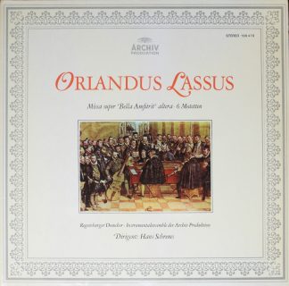 Archiv Produktion 198 476 - Roland de Lassus, Regensburger Domch