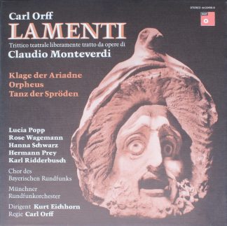 BASF 40 22458-9 - Carl Orff - Lamenti - Trictico Teatrale Libera