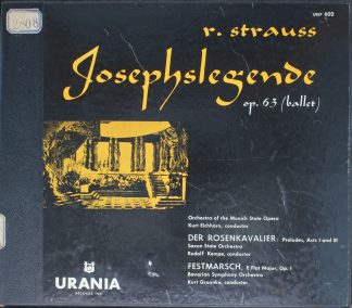 Urania Records (3) URLP 602 - Richard Strauss, Bayerisches Staat