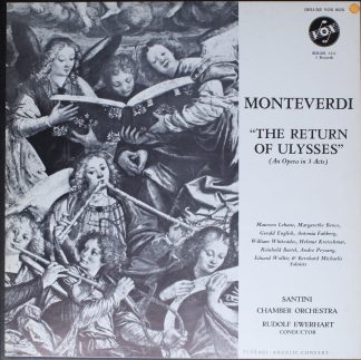 VOX (6) SDLBX 5211 - Claudio Monteverdi, Santini Chamber Orchest