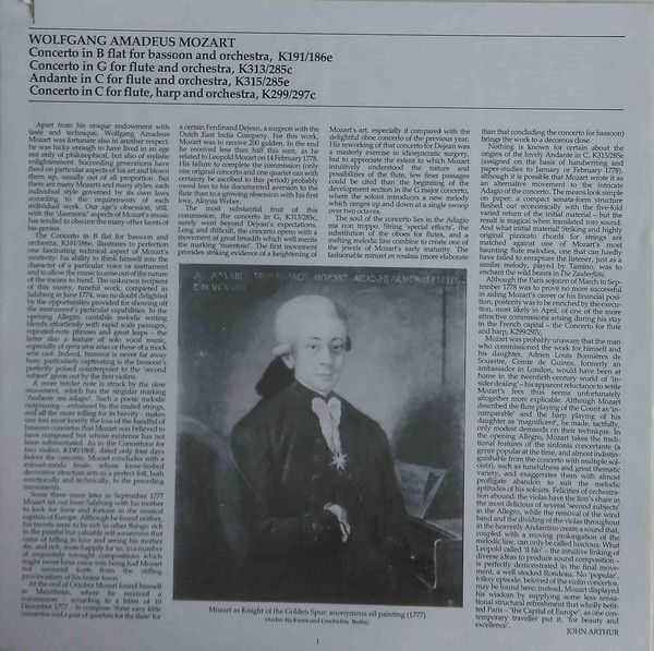 DECCA 6.43981 AZ - Wolfgang Amadeus Mozart, Lisa Beznosiuk, Fran - Image 3