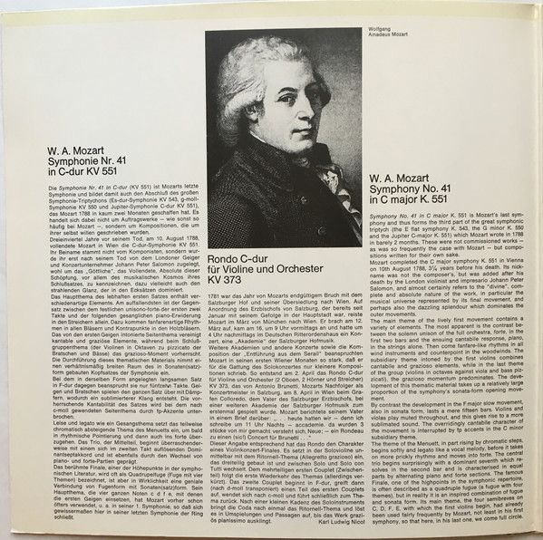 Deutsche Harmonia Mundi 1C 065-99 673 Q - Wolfgang Amadeus Mozar - Image 2