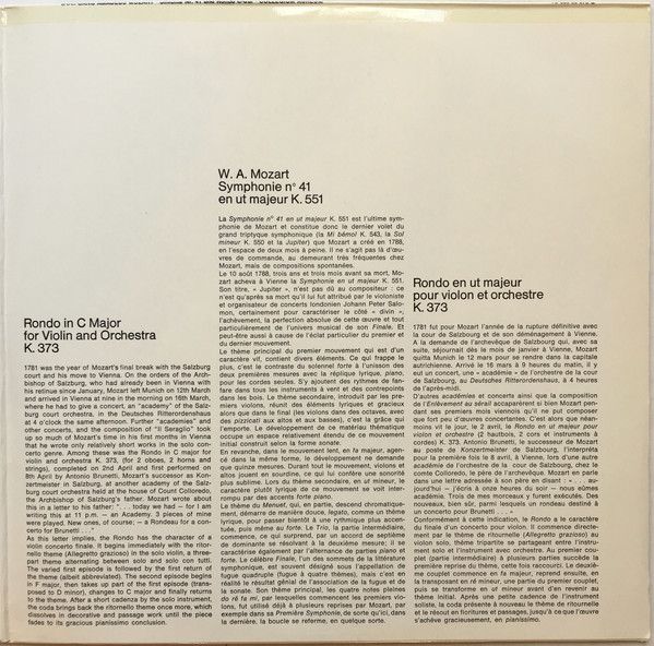 Deutsche Harmonia Mundi 1C 065-99 673 Q - Wolfgang Amadeus Mozar - Image 3