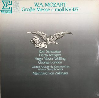 Erato ERH 16001 - Wolfgang Amadeus Mozart, Rosl Schwaiger, Herth