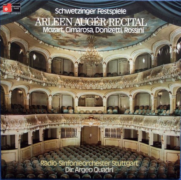 Harmonia Mundi CC 230 015 - Arleen Auger, Radio-Sinfonieorcheste