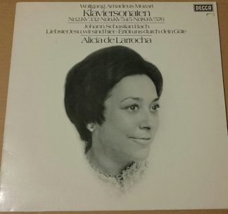 DECCA 6.42398 - Alicia De Larrocha, Wolfgang Amadeus Mozart, Joh