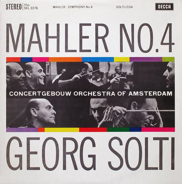 DECCA SXL 2276 - Gustav Mahler, Concertgebouworkest, Georg Solti