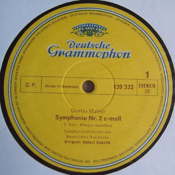 Deutsche Grammophon 139 332/33 SLPM - Gustav Mahler, Edith Mathi - Image 5