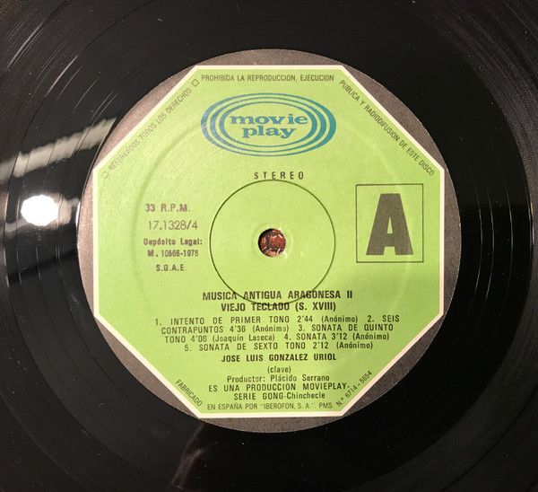 Movieplay 17.1328/4 - José Luis González Uriol - Música Antigua - Image 3