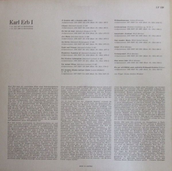 Lebendige Vergangenheit LV 128 - Karl Erb - Lebendige Vergangenh - Image 2