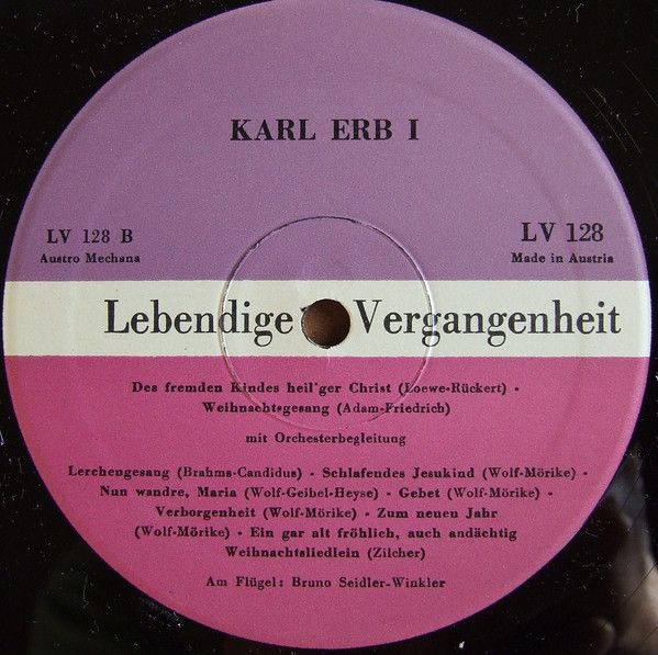 Lebendige Vergangenheit LV 128 - Karl Erb - Lebendige Vergangenh - Image 3
