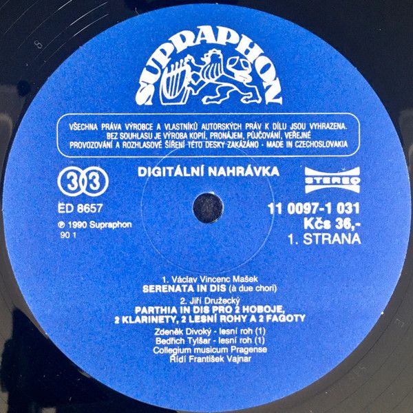 Supraphon 11 0097-1 031 - František Vincenc Kramář - Krommer, Ji - Image 3