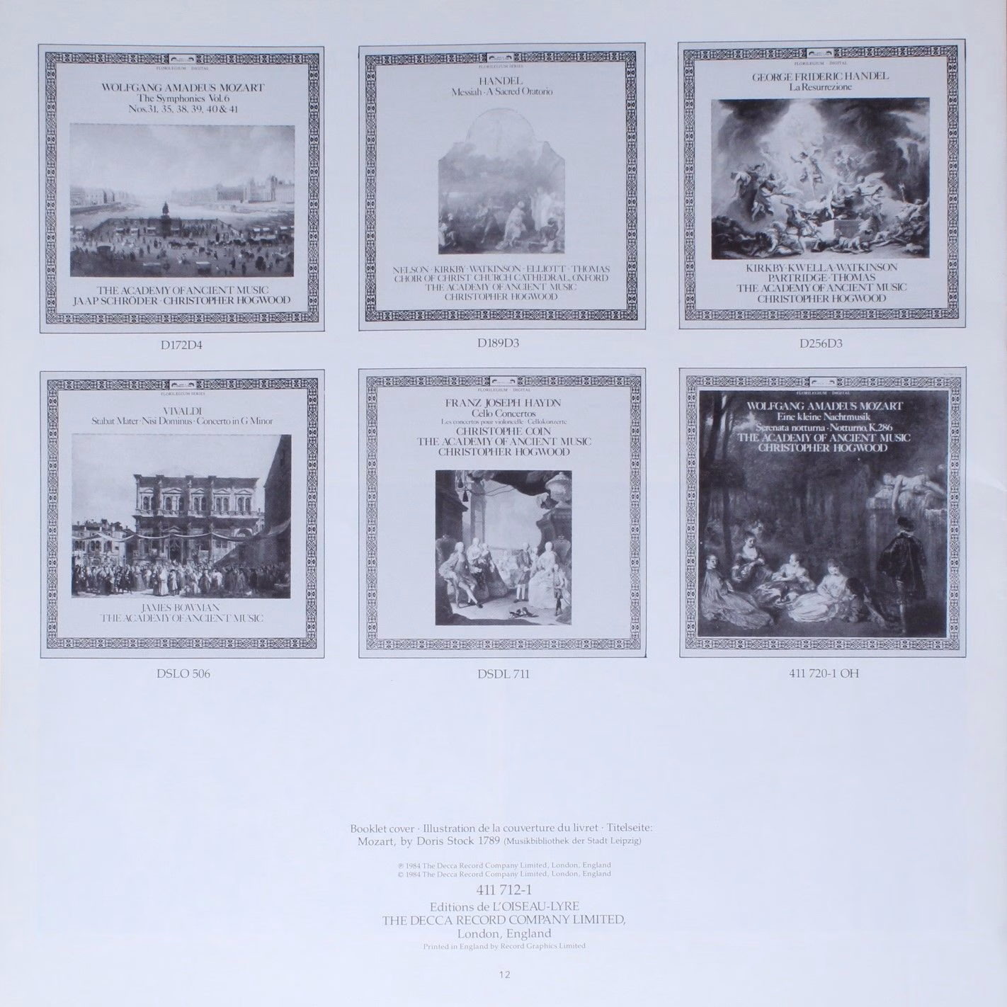 DECCA 6.43005 AZ - Wolfgang Amadeus Mozart, Emma Kirkby, Carolyn - Image 4