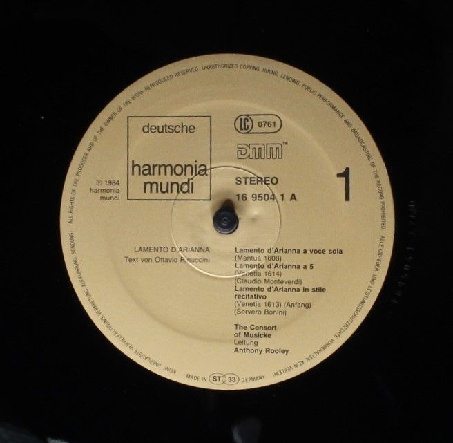 Deutsche Harmonia Mundi 1C 2LP 165 16 9504 3 - Various, The Cons - Image 5