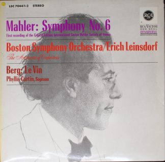 RCA Victor Red Seal LSC-7044/1-2 - Gustav Mahler, Boston Symphon