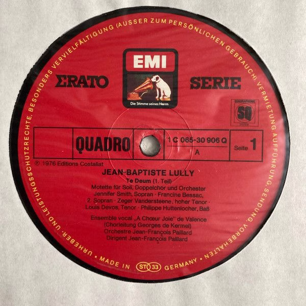 EMI C 065-30 906 - Jean-Baptiste Lully, Orchestre De Chambre Jea - Image 3