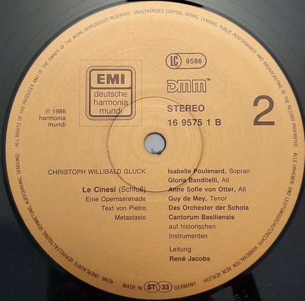 Deutsche Harmonia Mundi 065 EL 16 9575 1 - Christoph Willibald G - Image 4