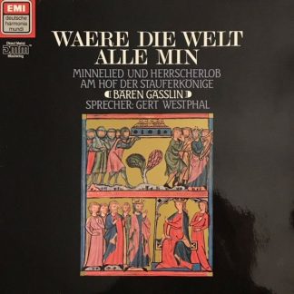 Deutsche Harmonia Mundi 16 9553 1 - Bären Gässlin, Gert Westphal